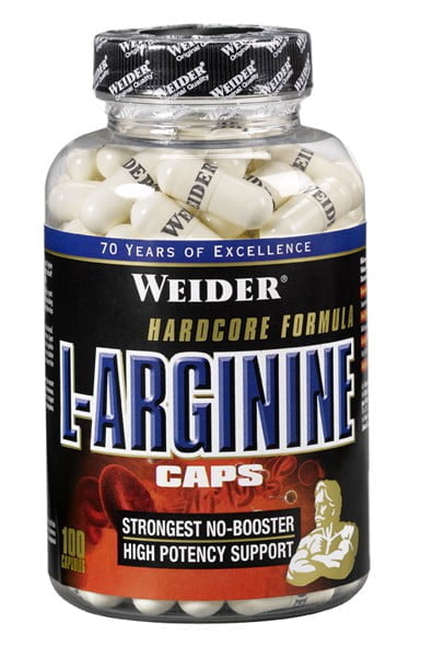 Weider L-Arginine (Вейдер Эль-Аргинин) 200 капс.