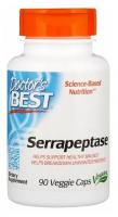 Serrapeptase 40 000 SPU вег., Доктор’с Бест (Doctor’s Best) 90 капсул