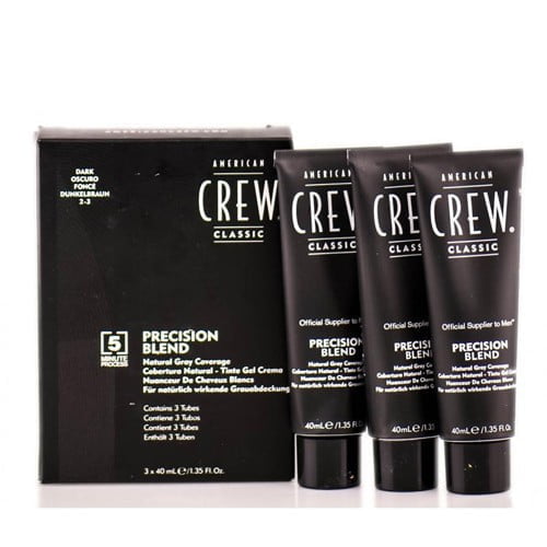 Краска для седых волос Аmerican Сrew Precision Blend натуральный 2/3  3*40 мл