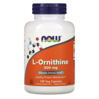 L-Орнитин (L-Ornithine), 500 мг, 120 капсул