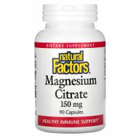 Магний Natural Factors, 60 капсул