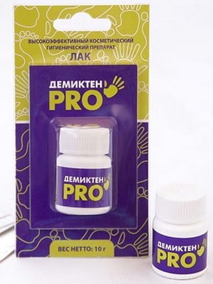 Противогрибковый лак Демиктен PRO