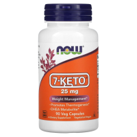 7-Кето Нау Фудс (7-Keto Now Foods) 25 мг, 90 вегетарианских капсул