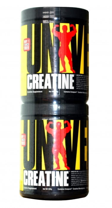 UN Creatine 1+1 (Юниверсал Креатин Паудер) 200+200 г