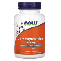 L-Фенилаланин Нау Фудс (L-Phenylalanine Now Foods), 120 капсул