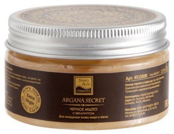 Черное мыло с эвкалиптом Beauty Style, 100 г