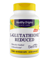 L-Глутатион (L-Glutathione Reduced) 250 мг, Healthy Origins, 60 вегетарианских капсул