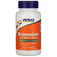 Бромелаин (Bromelain), 500 мг, 60 капсул