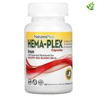 Hema-Plex Nature's Plus (Хема Плекс Натурес Плюс), 60 капсул быстрого действия