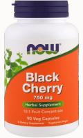 Black Cherry Concentrate Now Foods, 750 мг, 90 растительных капсул