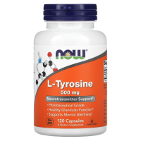 L-Тирозин Нау Фудс (L-Tyrosine Now Foods), 500 мг, 120 капсул