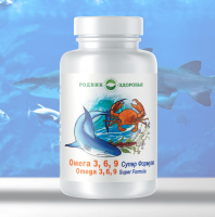 Омега 3, 6, 9 Супер Формула Родник Здоровья (Omega 3, 6, 9 Super Formula), 75 капсул