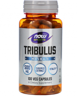 Трибулус Террестрис (Tribulus terrestris) Now Foods, 500 мг, 100 капсул