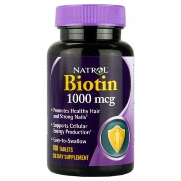 Biotin 1000 mcg Fast Dissolve Natrol (Натрол), 100 таблеток