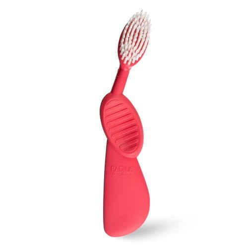 Зубная щетка для левшей Toothbrush Scuba, цвет арбуз
