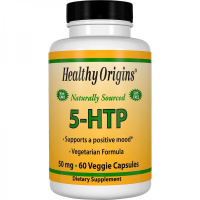 5-Гидрокситриптофан (5-HTP) 50 мг, Healthy Origins, 60 вегетарианских капсул