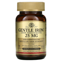 Легкодоступное железо Джентл Айрон Солгар (Gentle Iron Solgar) - 90 капсул