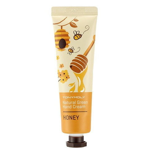 Крем для рук Natural Green Hand Cream - Honey, Tony Moly
