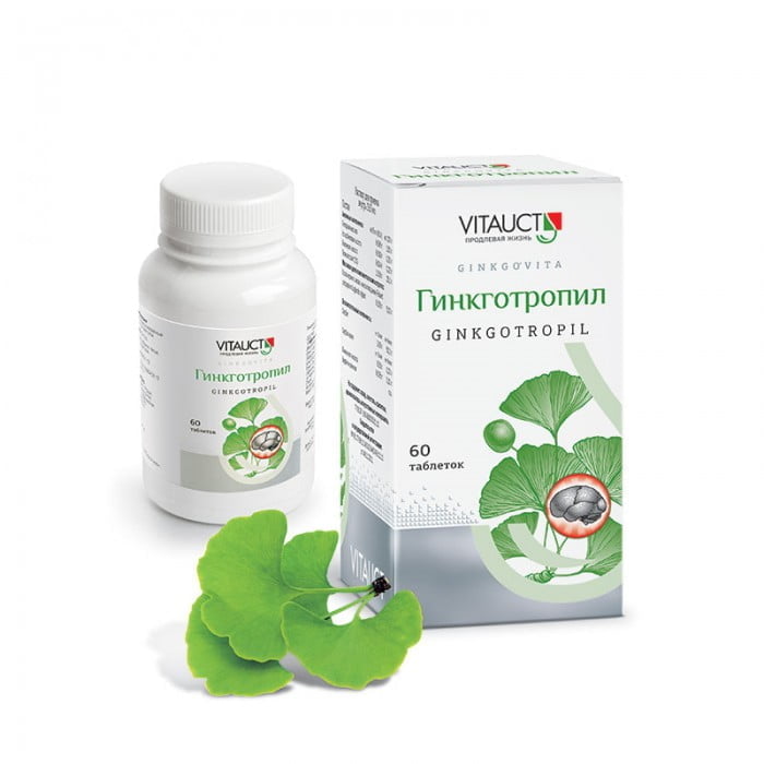 Гинкготропил Витаукт (Ginkgotropil Vitauct), 60 таблеток