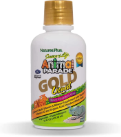 Энимал Парад для детей в жидкой форме (Animal Parade Gold Liquid), вкус тропических ягод, Natures Plus, 480 мл