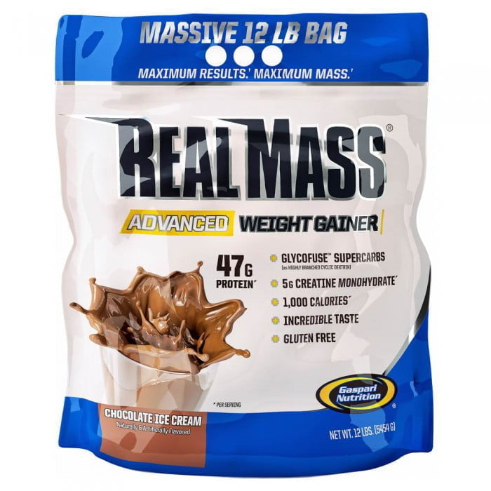 Gaspari Nutrition Real Mass Advance Gainer (Гаспари Нутришн Реал Масc Адванс Гейнер) 12lb