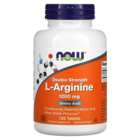 L-Аргинин Нау Фудс, 1000 мг (L-Arginine Now Foods, 1000 mg), 120 таблеток