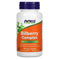 Комплекс Черники Нау Фудс (Bilberry Complex Now Foods), 100 капсул