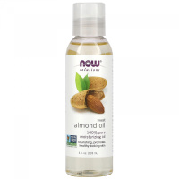 Масло сладкого миндаля (Almond Oil), Now Foods, 118 мл