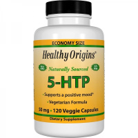 5-Гидрокситриптофан (5-HTP) 50 мг, Healthy Origins, 120 вегетарианских капсул