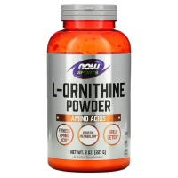L-орнитин в виде порошка Нау Фудс (L-Ornithine Powder Now Foods), 227 г
