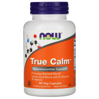 Истинное Спокойствие Нау Фудс (True Calm  Now Foods), 90 вегетарианских капсул