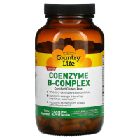 Коэнзим B-комплекс (Coenzyme B-Complex) Country Life 240 вегетарианских капсул