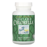 Яэяма Хлорелла (Yaeyama Chlorella) 200 мг, Source Naturals, 600 таблеток