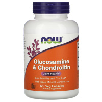 Glucosamine & Chondroitin Now Foods (Глюкозамин и хондроитин Нау Фудс) - 1200 мг - 120 капсул