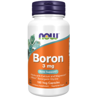 Бор Нау Фудс (Boron Now Foods), 3 мг, 100 капсул