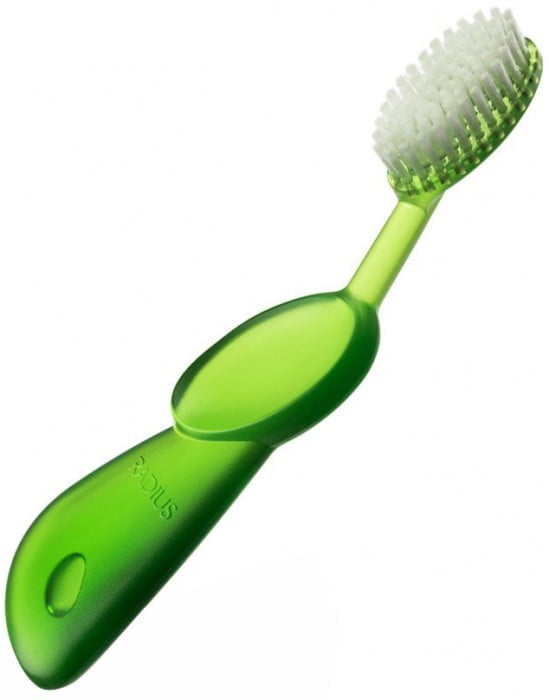 Зубная щетка для правшей Toothbrush Original, цвет зеленый