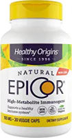 Эпикор (EpiCor) 500 мг, Healthy Origins, 30 вегетарианских капсул