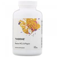 Betaine HCL & Pepsin Thorne Research,225 капсул