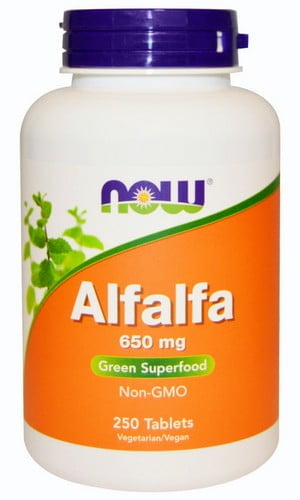 Люцерна (Alfalfa), 650 мг, 250 таблеток