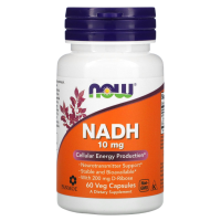 НАДХ Нау Фудс (NADH Now Foods), 60 капсул