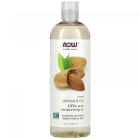 Масло сладкого миндаля (Almond Oil), Now Foods, 473 мл