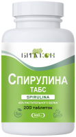 Спирулина (Spirulina), Биакон, 200 таблеток