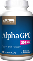 Альфа ГФХ (Alpha GPC) 300 мг, Jarrow Formulas, 60 вегетарианских капсул