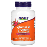 Витамин С в кристаллах Нау Фудс (Vitamin C Crystals Now Foods), 227 г