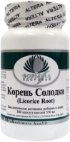 Корень Солодки (Licorice Root) Альтера Холдинг, 100 капсул
