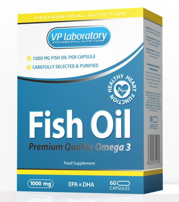 VPLab Fish Oil (ВиПиЛаб Фиш Оил) 1000 мг