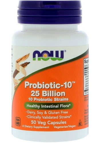 Пробиотик-10 (Probiotic-10), 50 капсул