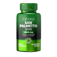 Экстракт пальмы Сереноа (Saw palmetto), 2000 мг, ORZAX, 120 капсул