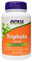 Трифала экстракт Нау Фудс (Triphala Now Foods), 500 мг, 120 таблеток