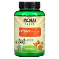 L-лизин для кошек Нау Фудс  ( L-Lysine for Cats Now Foods),226,8 г (8 унций)